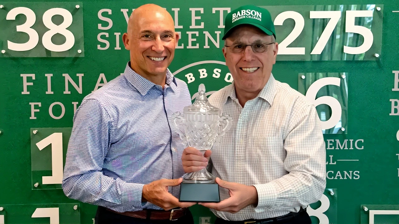 Babson College Wins Third Straight NEWMAC Men's Presidents Cup